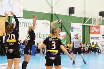 El Rocasa de una gran Silvia Navarro defenderá cinco goles en Suecia (fOTO ta)